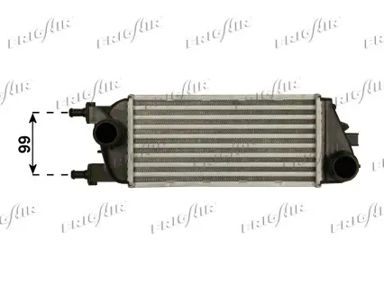 интеркулер (охладител за въздуха на турбината) FRIGAIR             