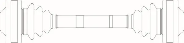 полуоска GENERAL RICAMBI     