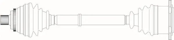 полуоска GENERAL RICAMBI     