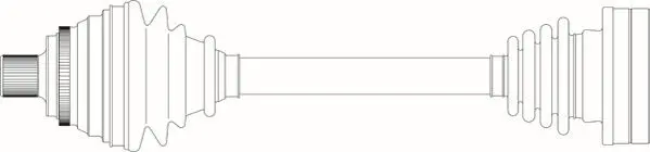 полуоска GENERAL RICAMBI     