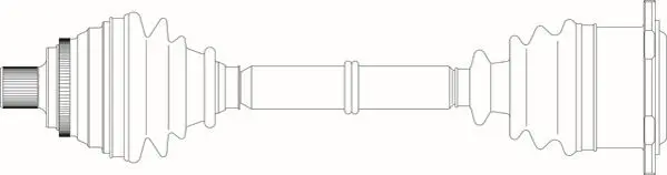 полуоска GENERAL RICAMBI     