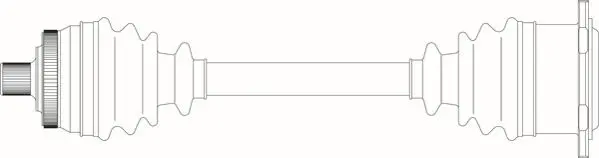 полуоска GENERAL RICAMBI     