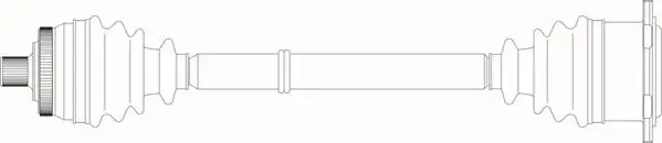 полуоска GENERAL RICAMBI     