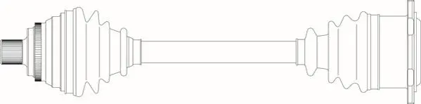 полуоска GENERAL RICAMBI     