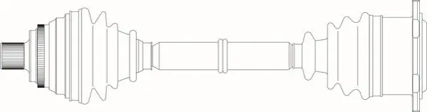 полуоска GENERAL RICAMBI     