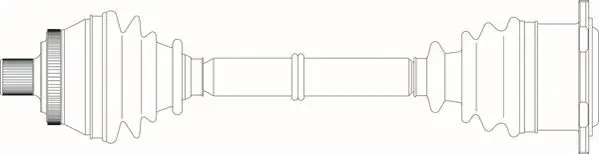 полуоска GENERAL RICAMBI     