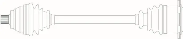 полуоска GENERAL RICAMBI     