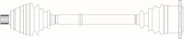 полуоска GENERAL RICAMBI     