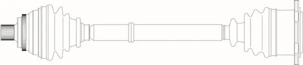 полуоска GENERAL RICAMBI     