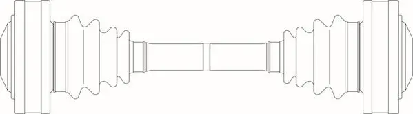 полуоска GENERAL RICAMBI     