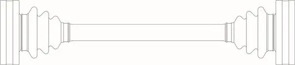 полуоска GENERAL RICAMBI     