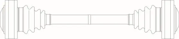 полуоска GENERAL RICAMBI     