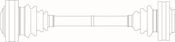 полуоска GENERAL RICAMBI     