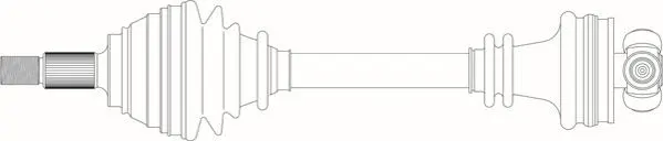 полуоска GENERAL RICAMBI     