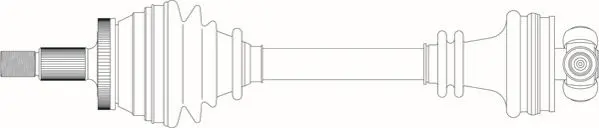 полуоска GENERAL RICAMBI     