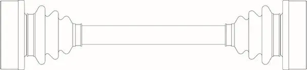 полуоска GENERAL RICAMBI     