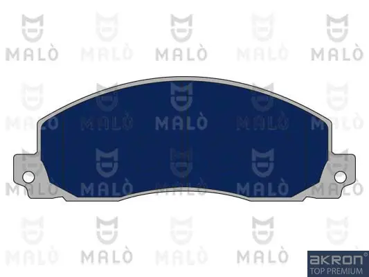 комплект спирачно феродо, дискови спирачки AKRON-MALO          