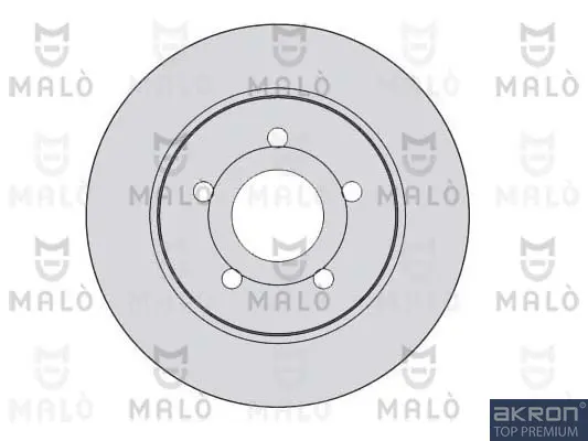 спирачен диск AKRON-MALO          