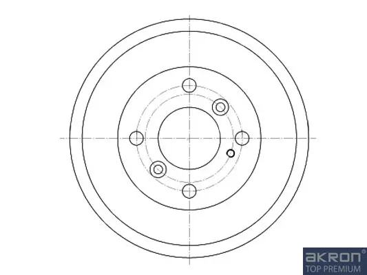 спирачен барабан AKRON-MALO          