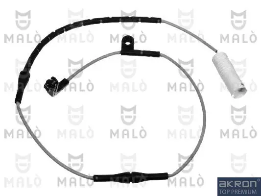 предупредителен контактен сензор, износване на накладките AKRON-MALO          