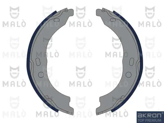 комплект спирачна челюст, ръчна спирачка AKRON-MALO          