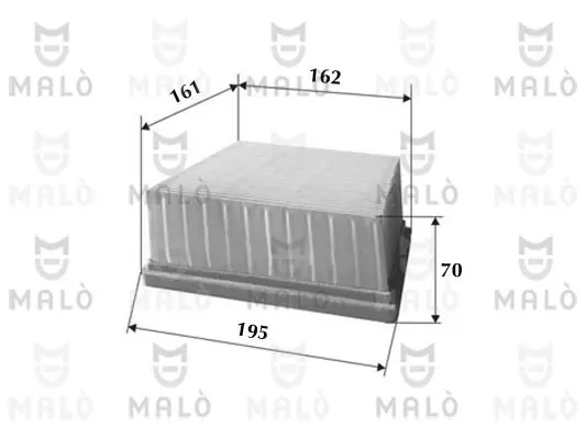 въздушен филтър AKRON-MALO          