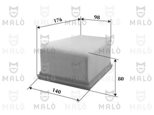 въздушен филтър AKRON-MALO          