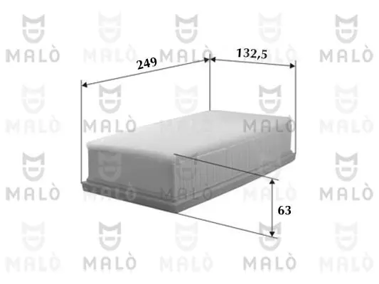 въздушен филтър AKRON-MALO          