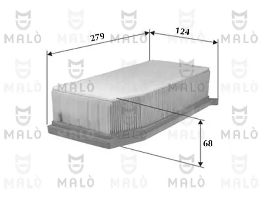 въздушен филтър AKRON-MALO          