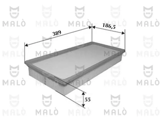 въздушен филтър AKRON-MALO          