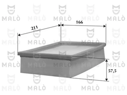 въздушен филтър AKRON-MALO          