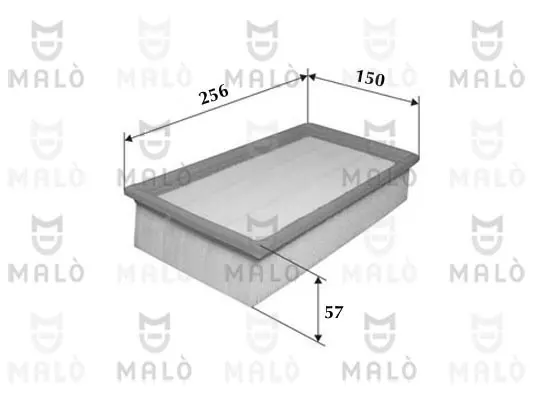 въздушен филтър AKRON-MALO          