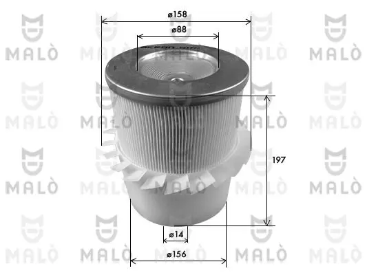 въздушен филтър AKRON-MALO          