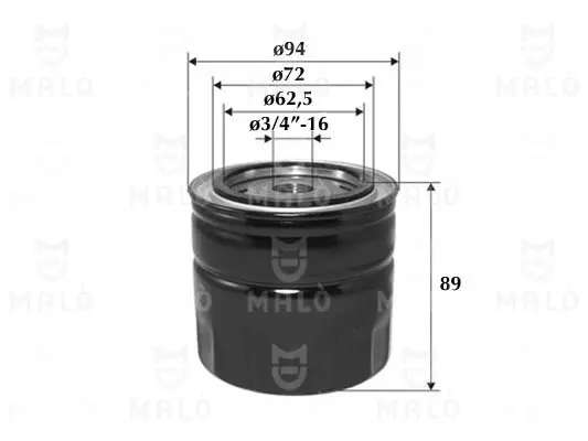 маслен филтър AKRON-MALO          