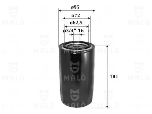 маслен филтър AKRON-MALO          