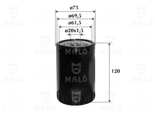 маслен филтър AKRON-MALO          