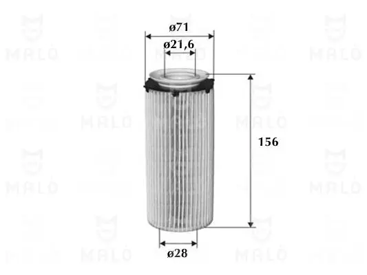 маслен филтър AKRON-MALO          