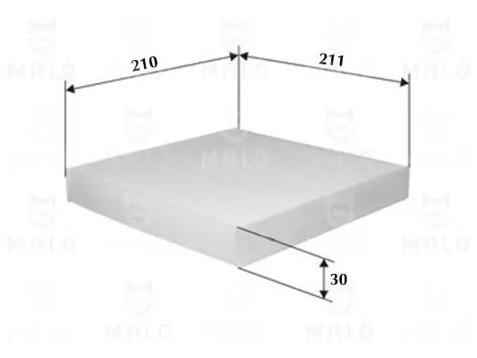 Филтър купе (поленов филтър) AKRON-MALO          