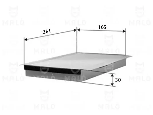 Филтър купе (поленов филтър) AKRON-MALO          