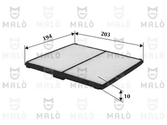 Филтър купе (поленов филтър) AKRON-MALO          