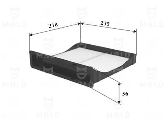 Филтър купе (поленов филтър) AKRON-MALO          