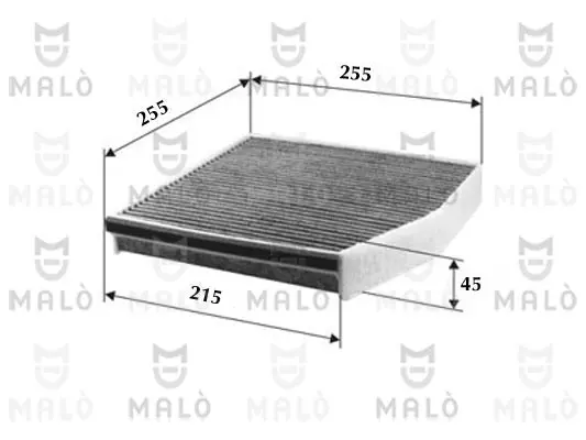 Филтър купе (поленов филтър) AKRON-MALO          