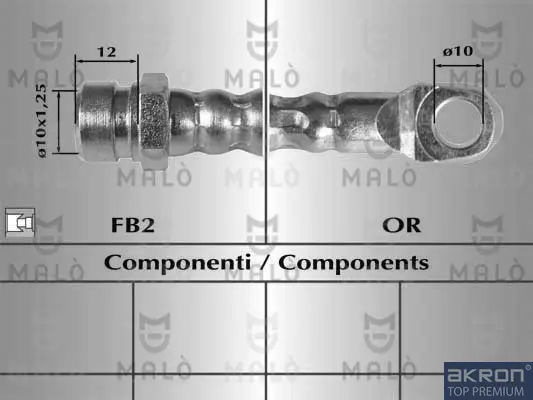 спирачен маркуч AKRON-MALO          
