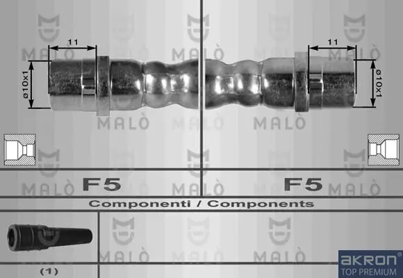 спирачен маркуч AKRON-MALO          