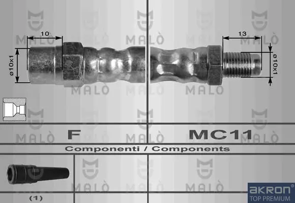 спирачен маркуч AKRON-MALO          