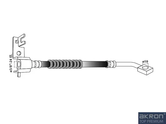 спирачен маркуч AKRON-MALO          