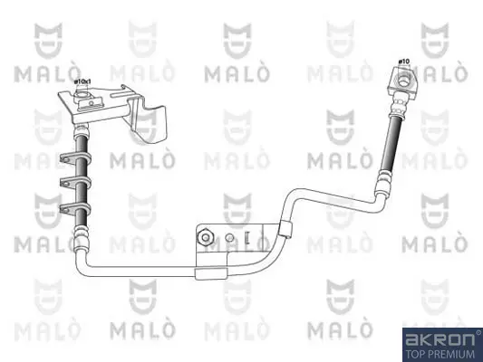 спирачен маркуч AKRON-MALO          