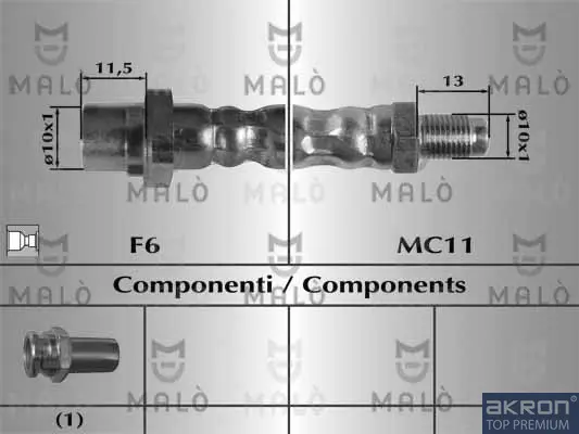 спирачен маркуч AKRON-MALO          