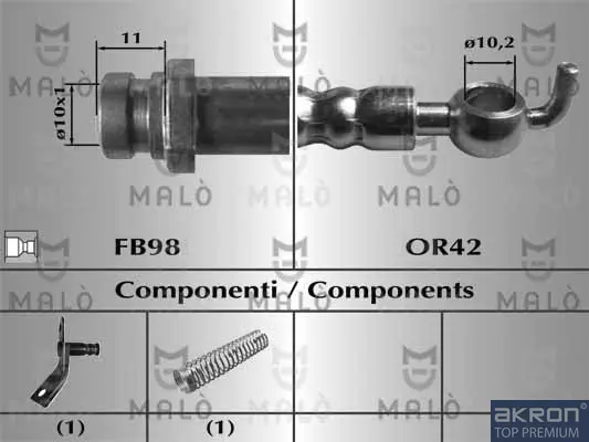 спирачен маркуч AKRON-MALO          