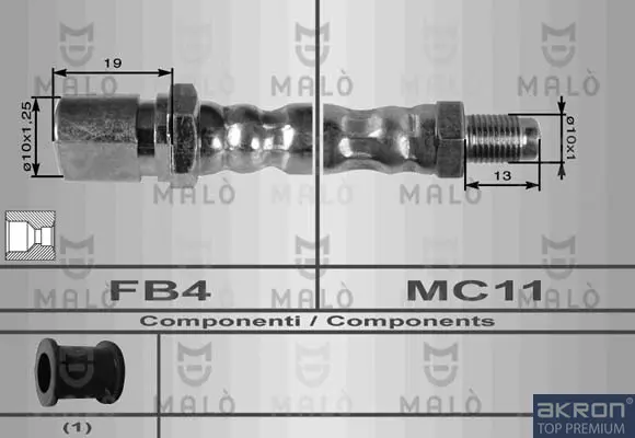 спирачен маркуч AKRON-MALO          